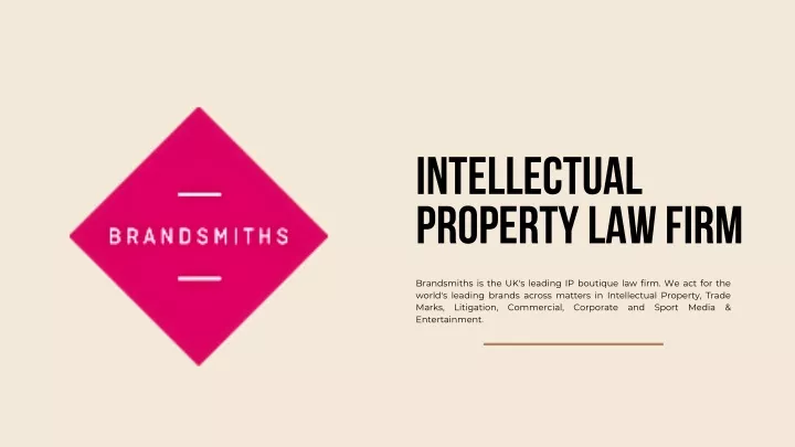 intellectual property law firm