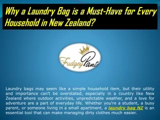 Laundry Bag Nz