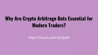 Why Are Crypto Arbitrage Bots Essential for Modern Traders_