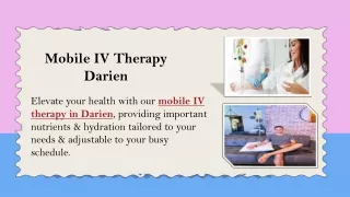Mobile IV Therapy Darien