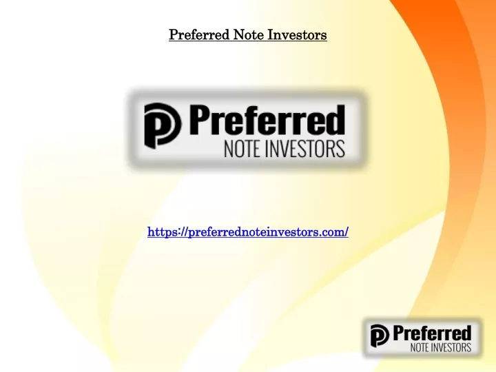 preferred note investors