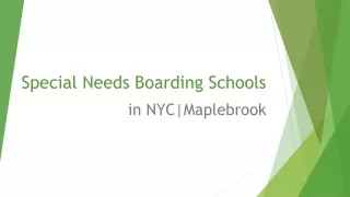 Special Needs Boarding Schools in NYC | Maplebrook