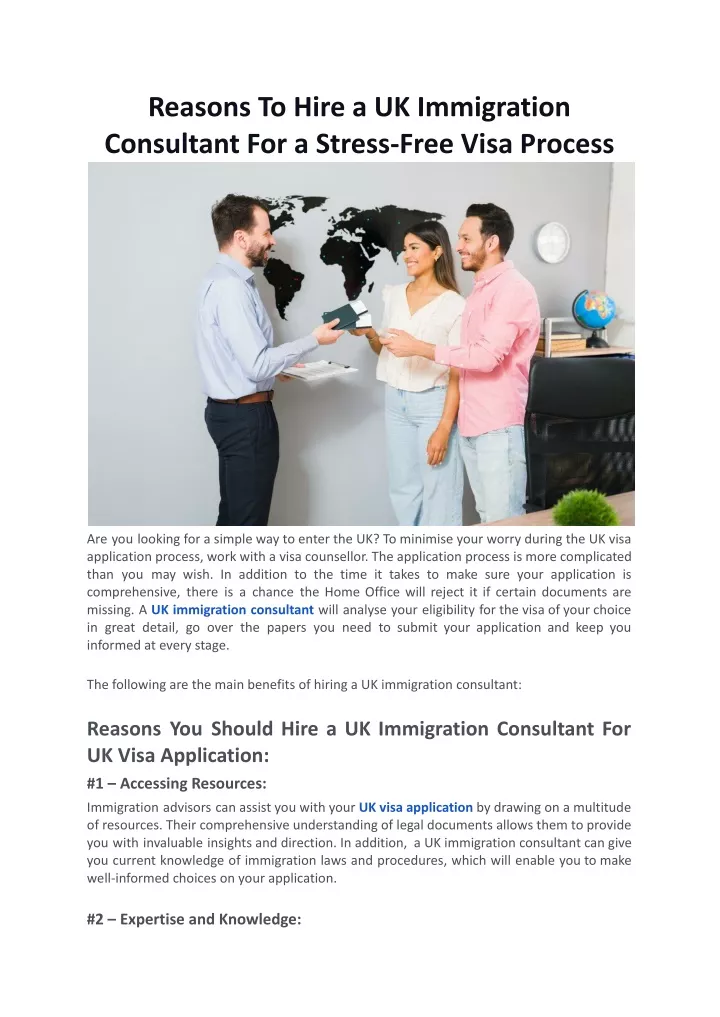 reasons to hire a uk immigration consultant