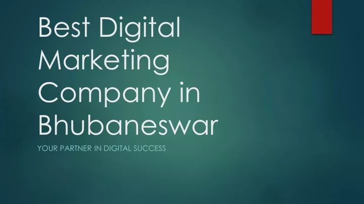 best digital marketing company in bhubaneswar