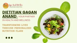 Best Dietitian Nutritionists in Chandigarh - Dietitian Gagan Anand