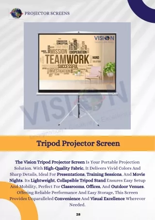 Best Projector Screen in Delhi - Visionsheen