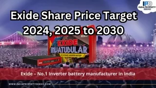 exide share price target 2024 2025 to 2030 2024