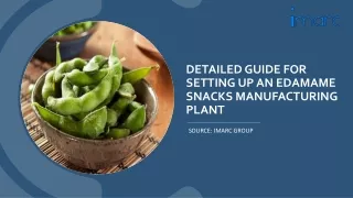 detailed guide for setting up an edamame snacks