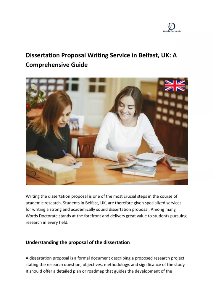 dissertation proposal writing service in belfast