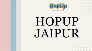 hopup jaipur