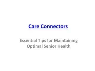 care connectors