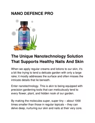 nano defence pro