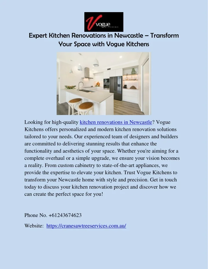 PPT - Expert Kitchen Renovations in Newcastle PowerPoint Presentation ...