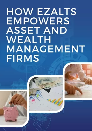 how ezalts empowers asset and wealth management