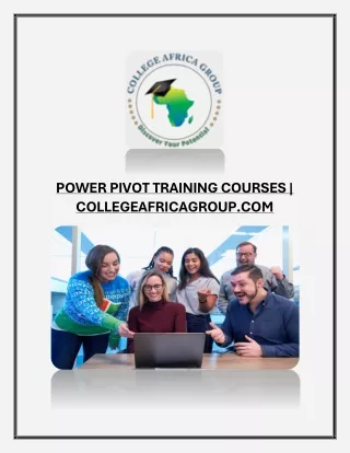 Magic Ms Excel Course | Collegeafricagroup.com