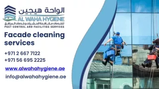 Facade cleaning services In Dubai