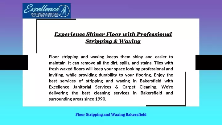 experience shiner floor with professional