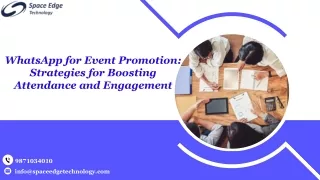 whatsapp for event promotion strategies