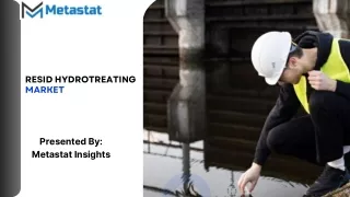 resid hydrotreating market