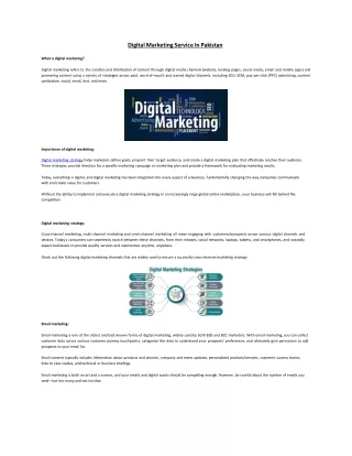 2 content of digital markiting