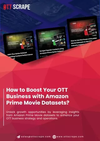 how to boost your ott business with amazon prime