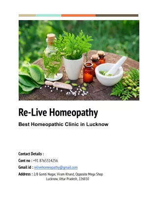 Best Homeopathic Clinic in Lucknow