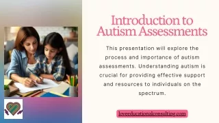 autism assessment