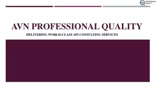 avn professional quality