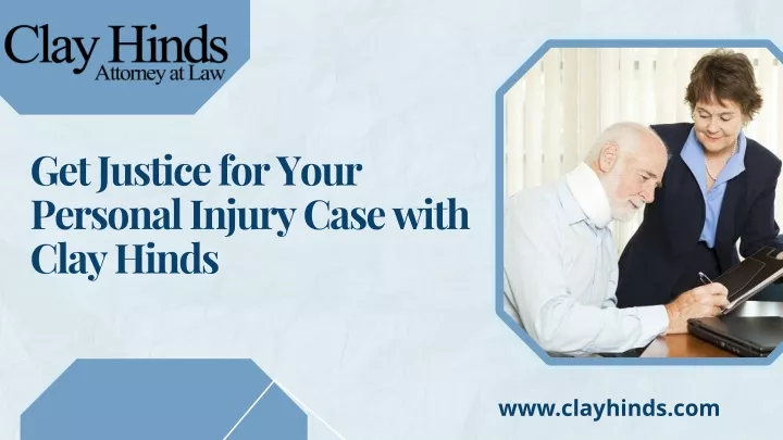 get justice for your personal injury case with