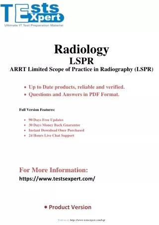radiology lspr
