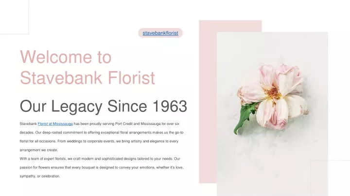 stavebankflorist