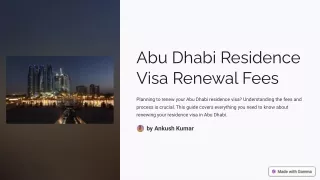 Abu-Dhabi-Residence-Visa-Renewal-Fees