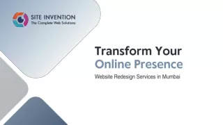 Transform Your Online Presence Website Redesign Services in Mumbai