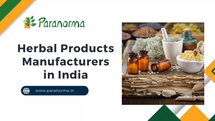 herbal products manufacturers in india