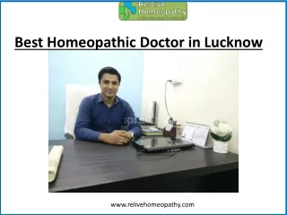 Best Homeopathic Doctor in Lucknow