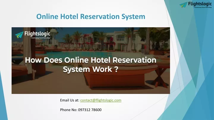 online hotel reservation system