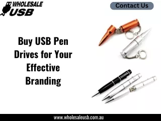 Buy USB Pen Drives for Your Effective Branding