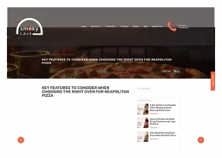 KEY FEATURES TO CONSIDER WHEN CHOOSING THE RIGHT OVEN FOR NEAPOLITAN PIZZA