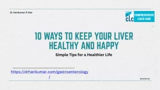 10 Ways to Keep Your Liver Healthy and Happy