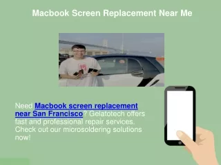 Macbook Screen Replacement Near Me