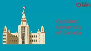 capilano university of canada
