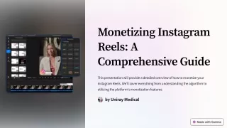 monetizing instagram reels a comprehensive guide