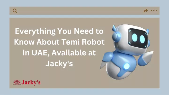 everything you need to know about temi robot