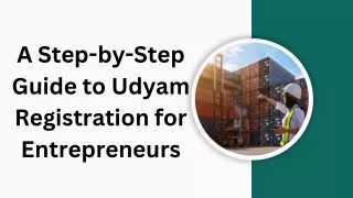a step by step guide to udyam registration