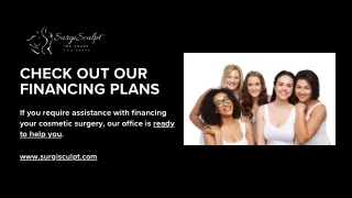 Discover Our Financing Options - SurgiSculpt