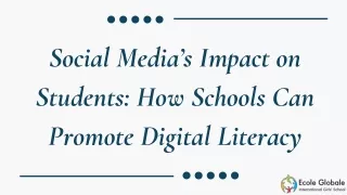 Social Media’s Impact on Students