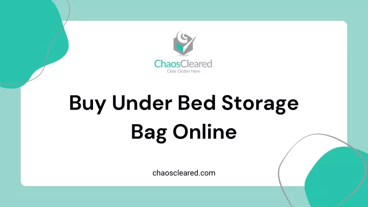 buy under bed storage bag online