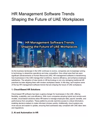 hr management software trends shaping the future