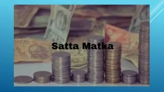 satta matka, kalyan matka, dpboss matka