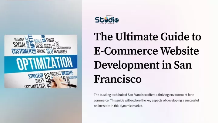 the ultimate guide to e commerce website